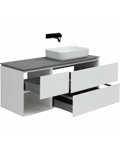 Тумба под раковину Allen Brau Infinity 120 R 1.21007.WM подвесная Белая матовая