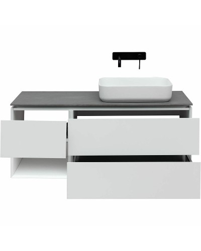 Тумба под раковину Allen Brau Infinity 120 R 1.21007.WM подвесная Белая матовая