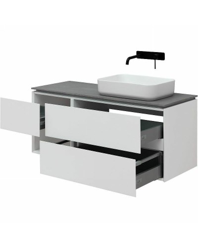 Тумба под раковину Allen Brau Infinity 120 R 1.21007.WM подвесная Белая матовая