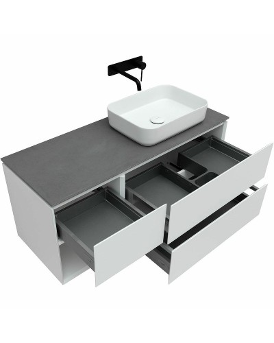 Тумба под раковину Allen Brau Infinity 120 R 1.21007.WM подвесная Белая матовая