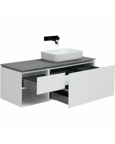 Тумба под раковину Allen Brau Infinity 120 R 1.21008.WM подвесная Белая матовая