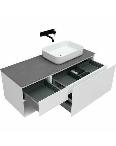 Тумба под раковину Allen Brau Infinity 120 R 1.21008.WM подвесная Белая матовая