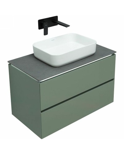 Тумба под раковину Allen Brau Infinity 85 1.21001.CGM подвесная Олива матовая