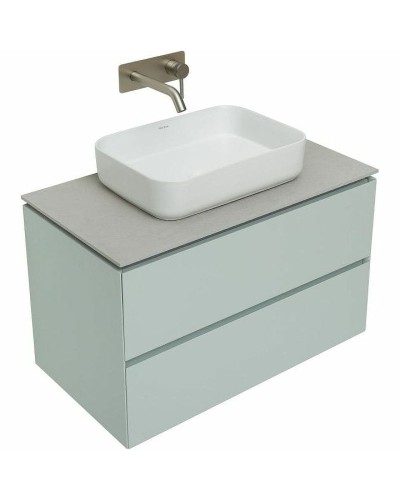 Тумба под раковину Allen Brau Infinity 85 1.21001.PWM подвесная Папирус матовый