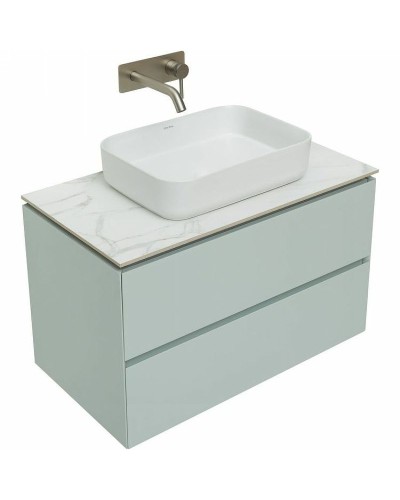 Тумба под раковину Allen Brau Infinity 85 1.21001.PWM подвесная Папирус матовый