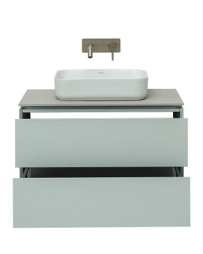 Тумба под раковину Allen Brau Infinity 85 1.21001.PWM подвесная Папирус матовый