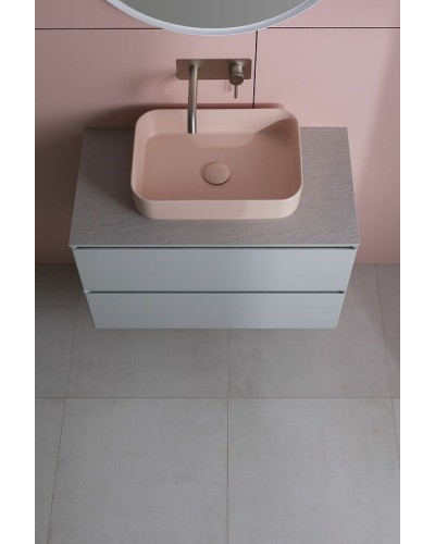 Тумба под раковину Allen Brau Infinity 85 1.21001.PWM подвесная Папирус матовый