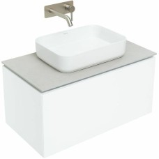 Тумба под раковину Allen Brau Infinity 85 1.21002.WM подвесная Белая матовая