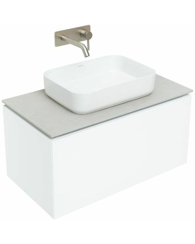 Тумба под раковину Allen Brau Infinity 85 1.21002.WM подвесная Белая матовая