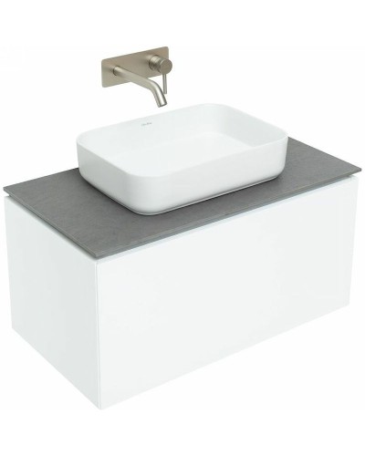 Тумба под раковину Allen Brau Infinity 85 1.21002.WM подвесная Белая матовая