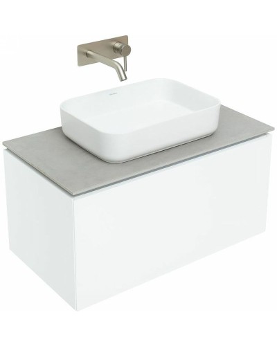 Тумба под раковину Allen Brau Infinity 85 1.21002.WM подвесная Белая матовая