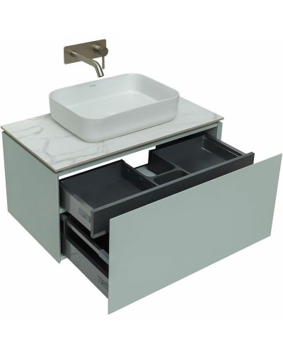 Тумба под раковину Allen Brau Infinity 85 1.21002.PWM подвесная Папирус матовый