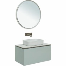 Тумба под раковину Allen Brau Infinity 85 1.21002.PWM подвесная Папирус матовый