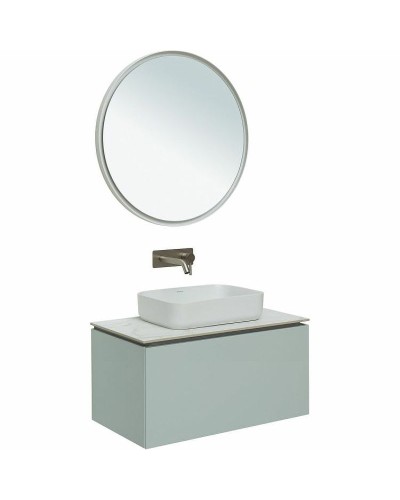 Тумба под раковину Allen Brau Infinity 85 1.21002.PWM подвесная Папирус матовый