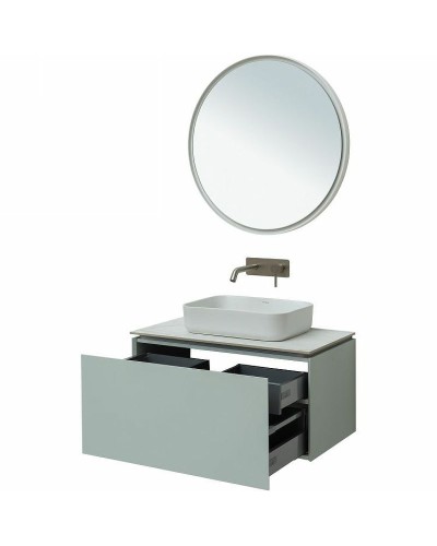 Тумба под раковину Allen Brau Infinity 85 1.21002.PWM подвесная Папирус матовый