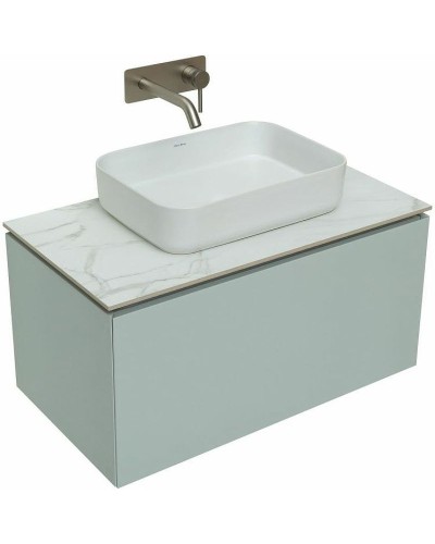 Тумба под раковину Allen Brau Infinity 85 1.21002.PWM подвесная Папирус матовый