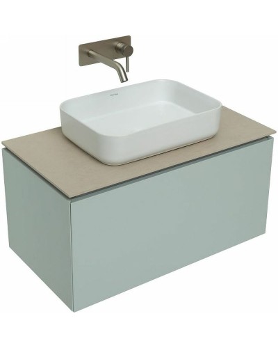 Тумба под раковину Allen Brau Infinity 85 1.21002.PWM подвесная Папирус матовый