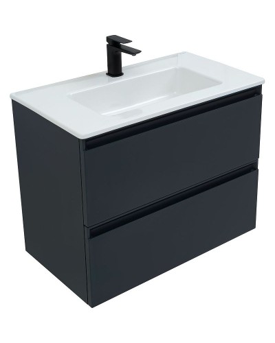 Тумба под раковину Allen Brau Eclipse 80 1.E1002.AM подвесная Антрацит матовый
