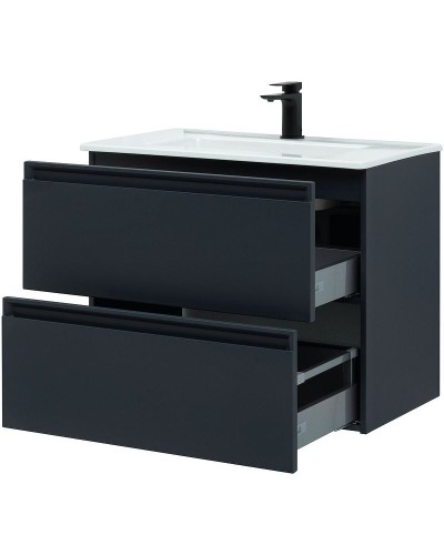 Тумба под раковину Allen Brau Eclipse 80 1.E1002.AM подвесная Антрацит матовый