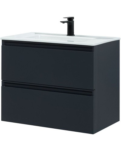 Тумба под раковину Allen Brau Eclipse 80 1.E1002.AM подвесная Антрацит матовый