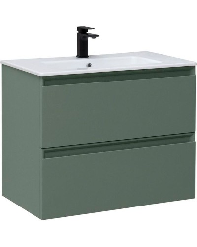 Тумба под раковину Allen Brau Eclipse 80 1.E1002.CGM подвесная Олива матовый