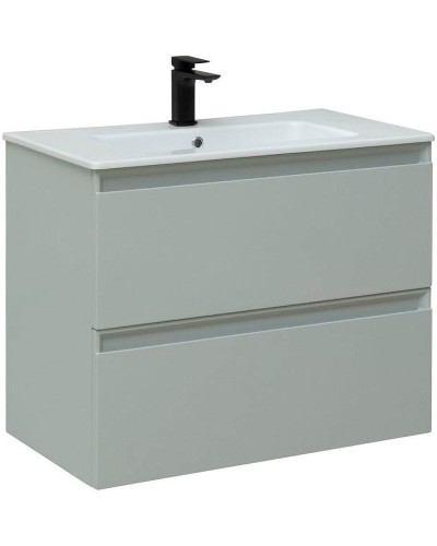 Тумба под раковину Allen Brau Eclipse 80 1.E1002.PWM подвесная Папирус матовый