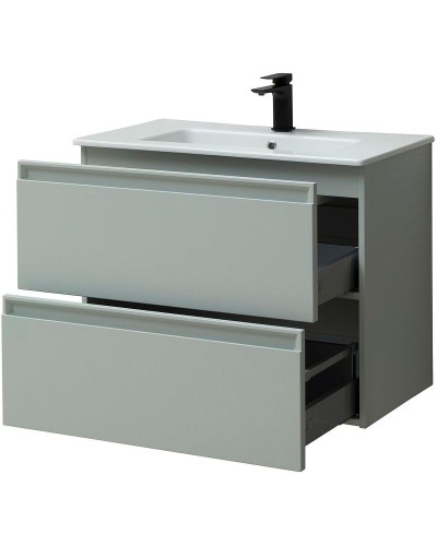 Тумба под раковину Allen Brau Eclipse 80 1.E1002.PWM подвесная Папирус матовый