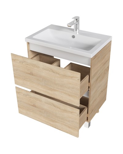Тумба под раковину 1MarKa New Aris 60Н Ц0000019918 Дуб Сонома