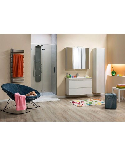 Тумба под раковину Aquanet Тулон 100 183396 подвесная Белая