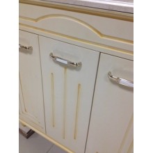 Тумба под раковину Bellezza Аллегро Люкс 80 4637513000355 Бежевая патина Золото