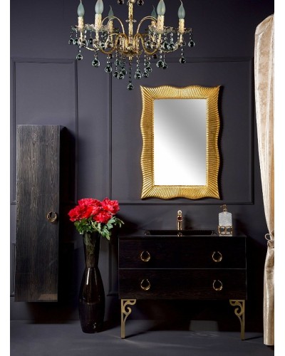 Тумба под раковину Boheme Armadi Art NeoArt 80 830-080-BW подвесная Black Wood