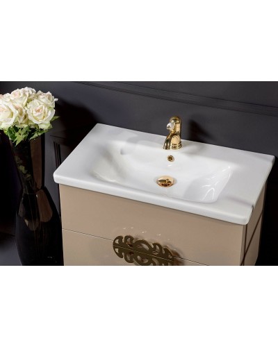 Тумба под раковину Boheme Armadi Art NeoArt 100 830-100-CP подвесная Cappucino