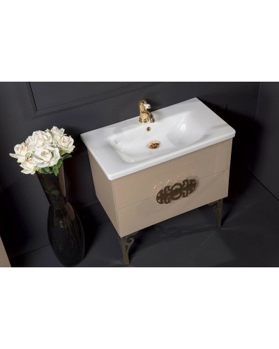 Тумба под раковину Boheme Armadi Art NeoArt 100 830-100-CP подвесная Cappucino