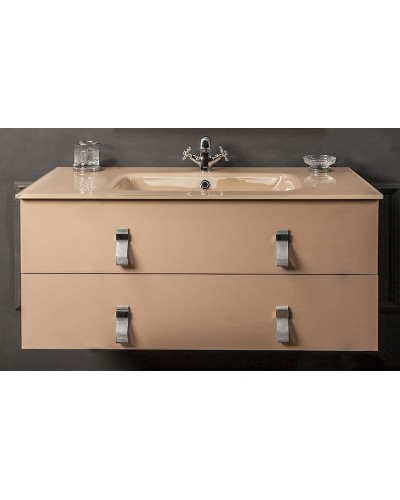 Тумба под раковину Boheme Armadi Art NeoArt 110 831-110-CP подвесная Cappucino