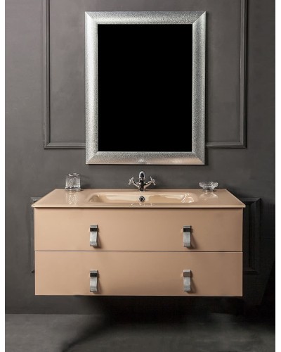 Тумба под раковину Boheme Armadi Art NeoArt 110 831-110-CP подвесная Cappucino