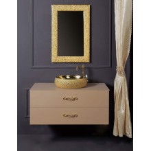 Тумба под раковину Boheme Armadi Art NeoArt 110 831-110-CP подвесная Cappucino