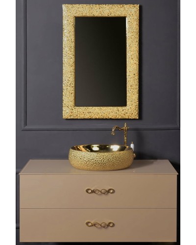 Тумба под раковину Boheme Armadi Art NeoArt 110 831-110-CP подвесная Cappucino