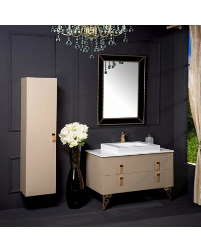 Тумба под раковину Boheme Armadi Art NeoArt 110 831-110-CP подвесная Cappucino