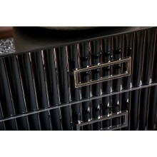Тумба под раковину Boheme Armadi Art Monaco 80 866-080-BCR Черный глянец Хром