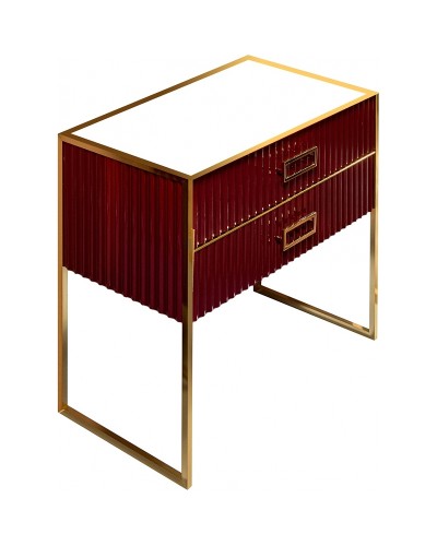 Тумба под раковину Boheme Armadi Art Monaco 100 866-100-RG Бордо глянец Золото