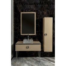 Тумба под раковину Boheme Armadi Art Lucido 100 770-100-CP подвесная Капучино