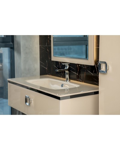 Тумба под раковину Boheme Armadi Art Lucido 100 770-100-CP подвесная Капучино