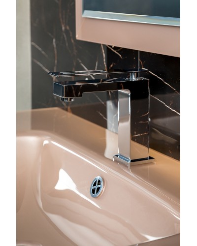 Тумба под раковину Boheme Armadi Art Lucido 100 770-100-Rose подвесная Пыльная роза