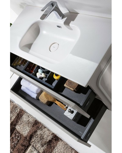 Тумба под раковину Boheme Armadi Art Vallessi 100 837-100-C mat подвесная Кашемир матовый