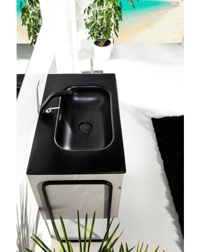 Тумба под раковину Boheme Armadi Art Vallessi 100 837-100-C mat подвесная Кашемир матовый