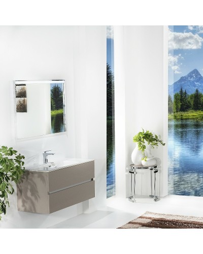 Тумба под раковину Boheme Armadi Art Vallessi 100 837-100-C mat подвесная Кашемир матовый