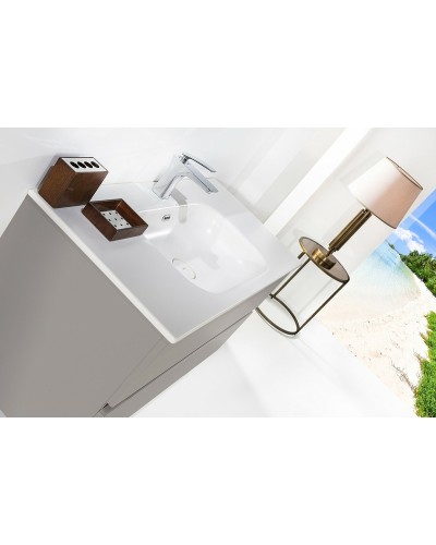 Тумба под раковину Boheme Armadi Art Vallessi 100 837-100-C mat подвесная Кашемир матовый