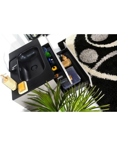 Тумба под раковину Boheme Armadi Art Vallessi 100 837-100-C mat подвесная Кашемир матовый