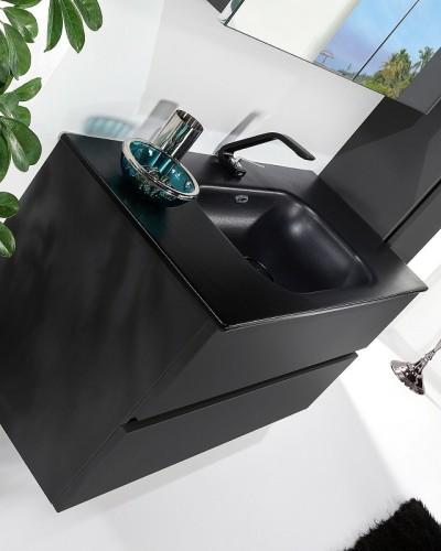 Тумба под раковину Boheme Armadi Art Vallessi 120 837-120-A mat подвесная Антрацит матовый