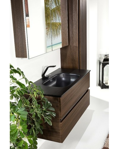 Тумба под раковину Boheme Armadi Art Vallessi 120 837-120-D подвесная Dark Oak